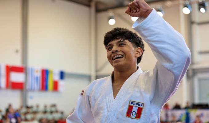 Judoca peruano Yesus Perea clasificó a los Juegos Olímpicos de la Juventud Dakar 2026