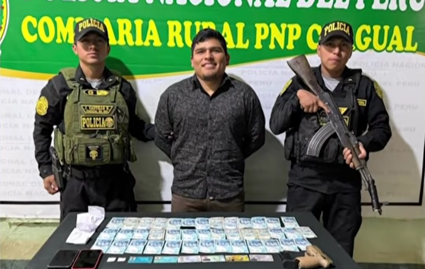 Detienen a capitán del Ejército acusado de extorsionar a empresario en Pataz