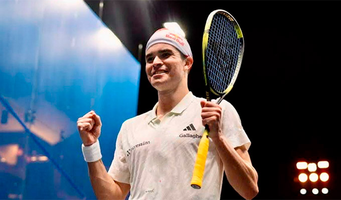 Orgullo peruano: Diego Elías se coronó campeón en la final del PSA Squash Tour