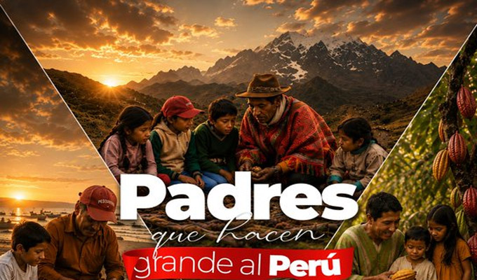 Día del Padre: Presidencia de la República rinde homenaje a los papás que luchan por su familia y el Perú