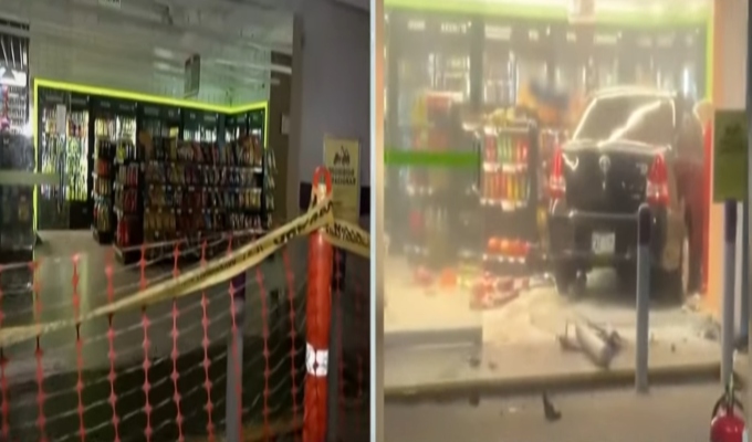 Vehículo impactó contra un minimarket tras despiste en Barranco