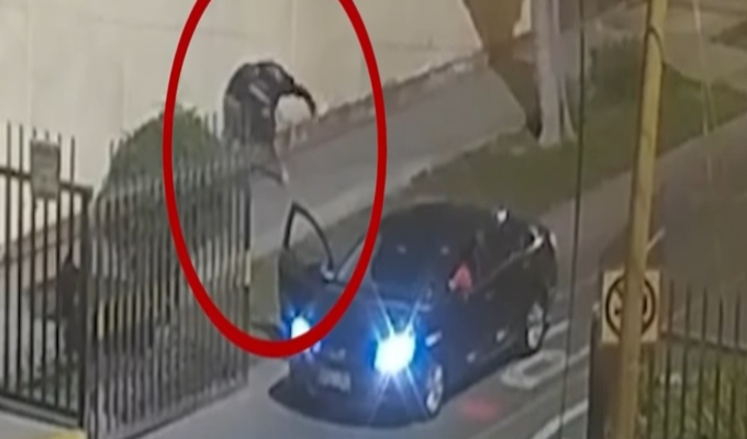 ¡Todo quedó grabado! Cámaras captan robos y violentas persecuciones en La Molina