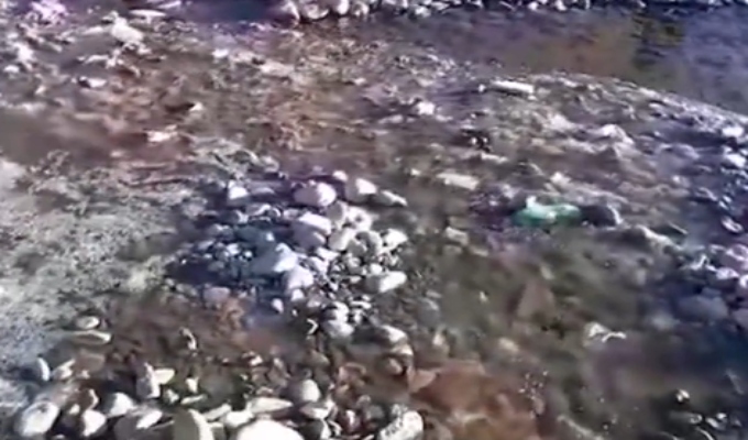 Puno: río Laraqueri se congela por intenso frío con temperaturas de hasta -15°C