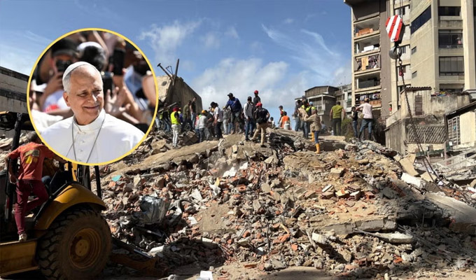 Terremotos en Venezuela: Papa León XIV entrega 100 000 euros para atender necesidades de damnificados