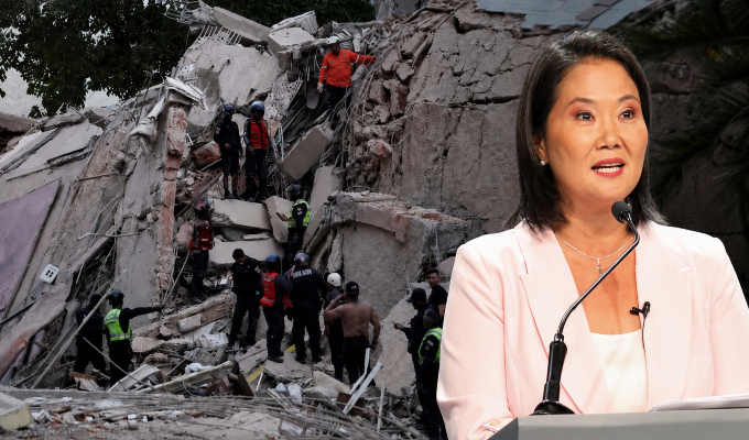 Keiko Fujimori se solidariza con Venezuela tras terremotos: “Elevo mis oraciones por todos los afectados”