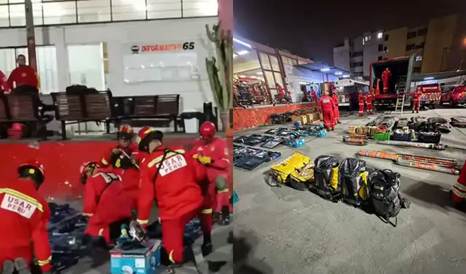 Terremotos en Venezuela: bomberos peruanos se alistan para viajar y apoyar en labores de rescate