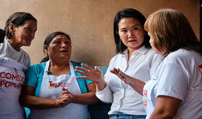 Keiko Fujimori sobre un eventual gobierno en el Perú: “Vamos a trabajar por la paz”