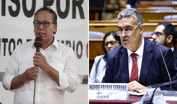 Jefe de la ONPE rechaza acusaciones de Roberto Sánchez: “No trabajamos para cometer fraude”