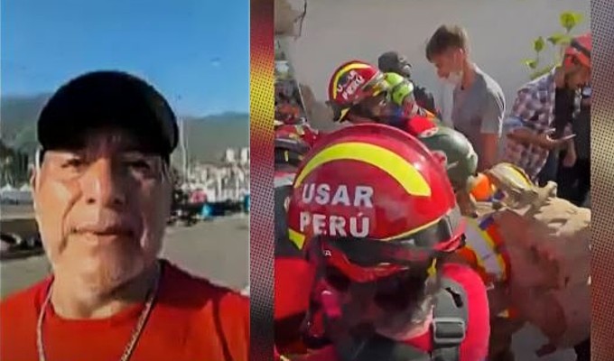 Brigadier Carlos Gallardo informa sobre el trabajo de los bomberos en Venezuela