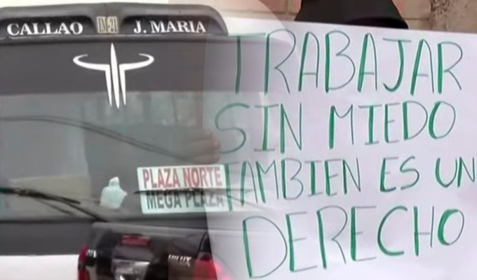 Chóferes de ‘Translima’ suspenden operaciones por extorsiones: les exigen S/60 diarios