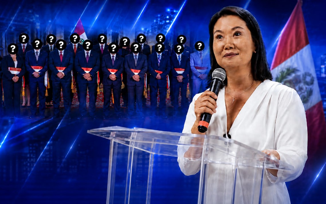 Keiko Fujimori alista su gabinete mientras crecen las expectativas por su próximo gobierno