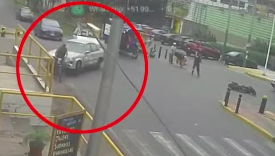 SJL: conductor atropella a transeúntes y se da a la fuga