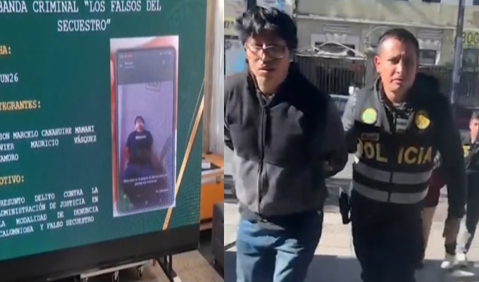 Arequipa: sujeto finge su secuestro para obtener dinero de su familia