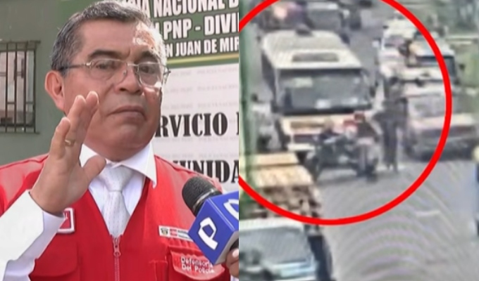 Defensor de la PNP se pronuncia sobre intervención policial en la que murió un conductor en SJM