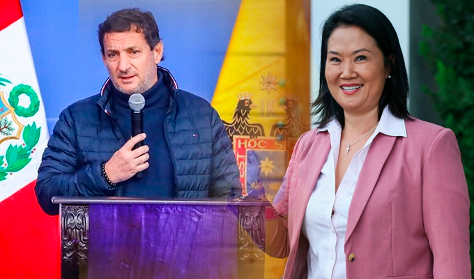 Alcalde de Lima envía mensaje a Keiko Fujimori: “El éxito de la presidenta será el éxito del Perú”