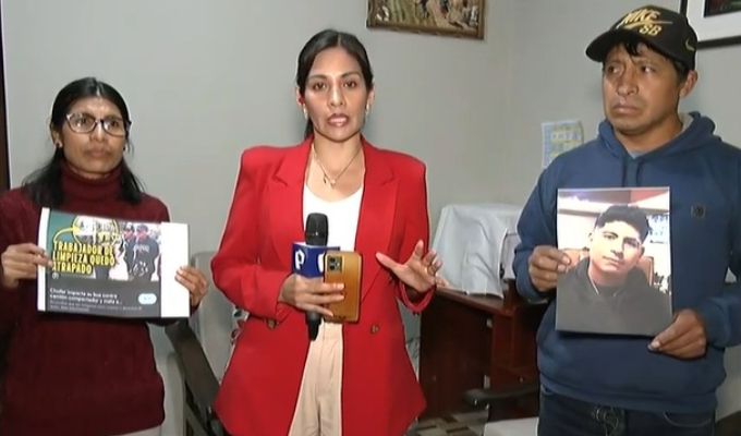 Familia de trabajador de limpieza fallecido en accidente pide justicia: "El chofer debe pagar"