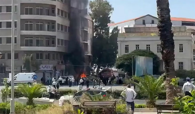 Siria: dos atentados con explosivos remecen la capital durante la visita del presidente Macron