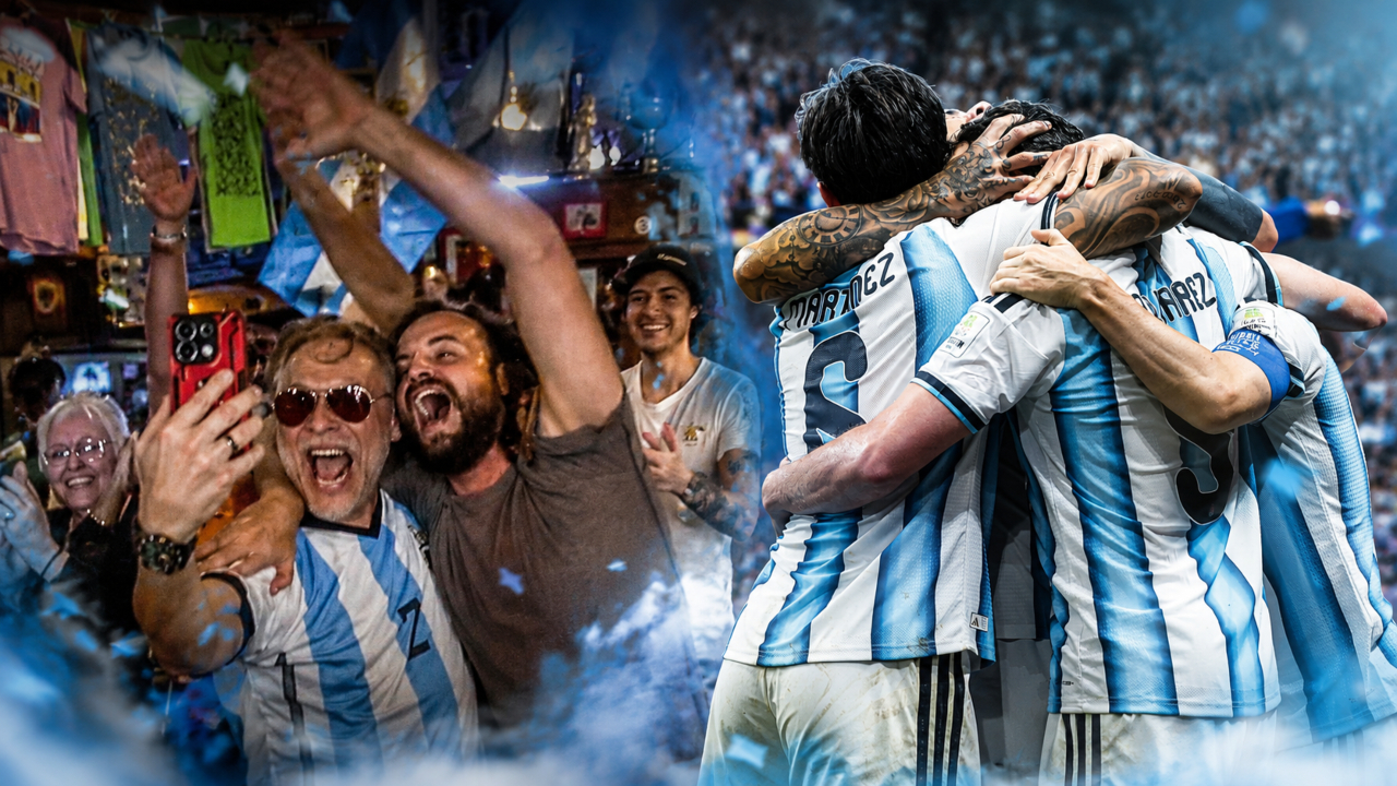 ¡Locura en Lima! Hinchas celebran remontada de Argentina ante Egipto