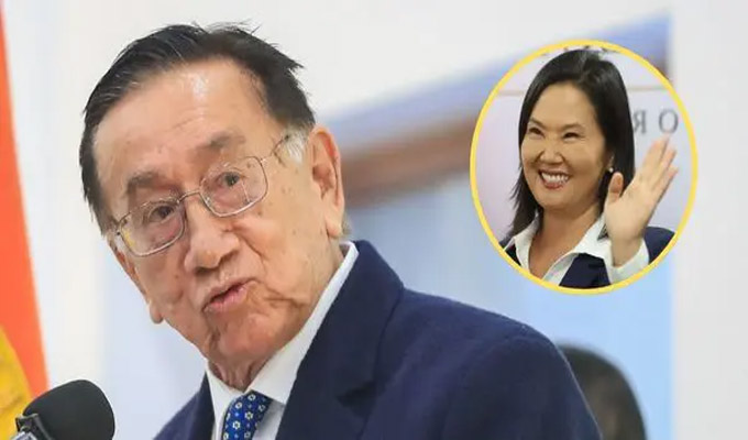 José Balcázar espera ceñirle la banda presidencial a Keiko Fujimori el 28 de julio