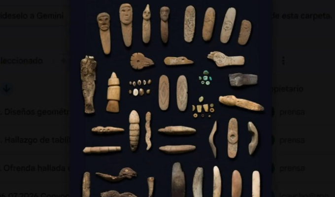 ¡Increíble hallazgo! descubren ofrenda ritual de 3 800 años de antigüedad en Peñico