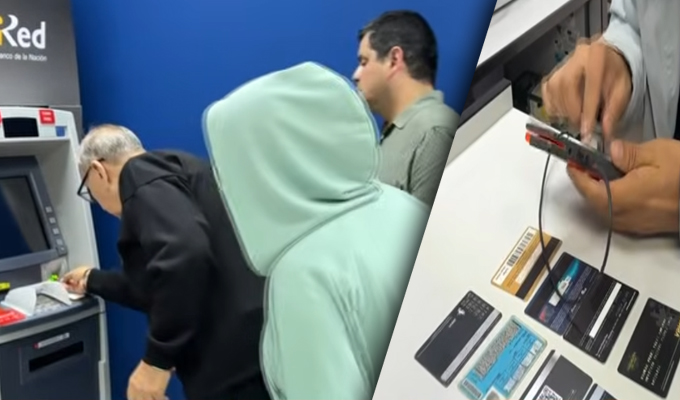 ¡Cuidado con la modalidad del “cambiazo” de tarjetas en cajeros automáticos!