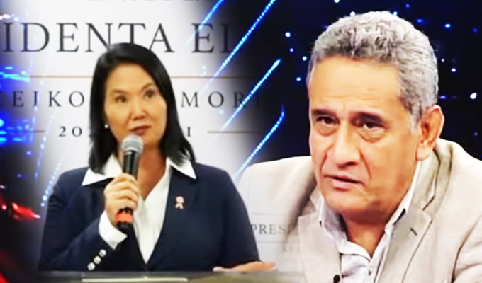 Mesías Guevara afirma que hará oposición democrática al gobierno de Keiko Fujimori