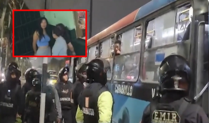 Los Olivos: joven termina desfigurado por mujeres carteristas