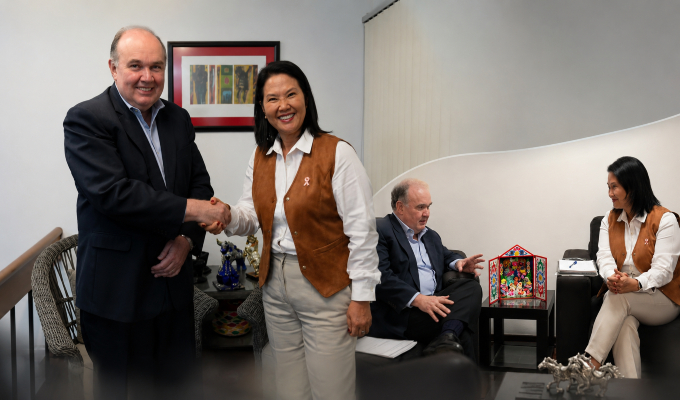 Keiko Fujimori se reunió con Renovación Popular: ¿qué temas abordó con Rafael López Aliaga?