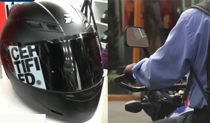 ¡Atención motociclistas! Conoce cómo reconocer si un casco tiene la correcta certificación