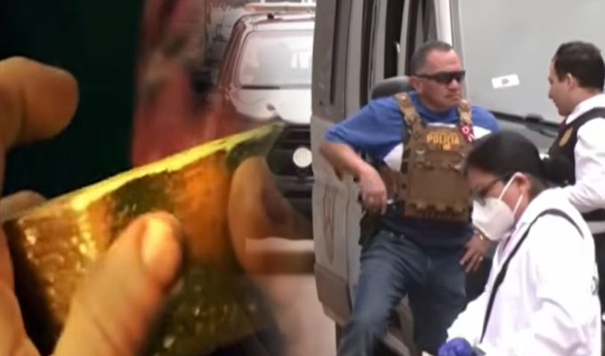 Avanzan investigaciones por el violento robo de lingotes de oro en Surco