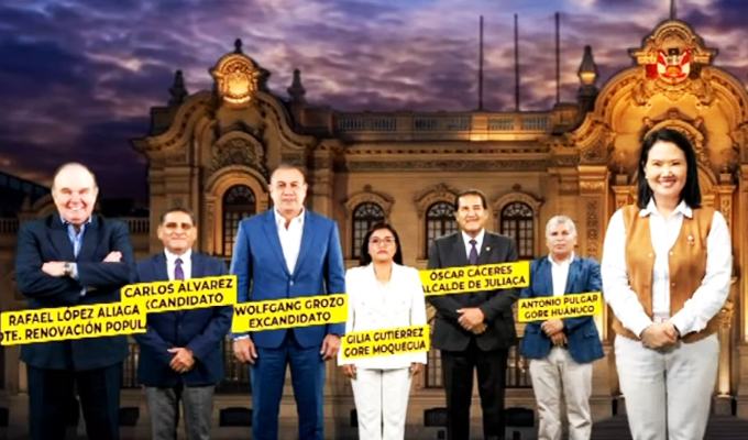 La foto final de los aliados de Keiko para gobernar: Fujimori recibe credenciales este miércoles