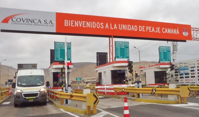 Nueva anulación de peaje en Perú queda en manos del Tribunal Constitucional