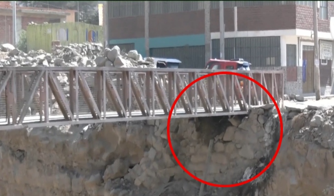 Alerta por “El Niño”: preocupación por mal estado de puentes en Santa Eulalia y Lurigancho-Chosica