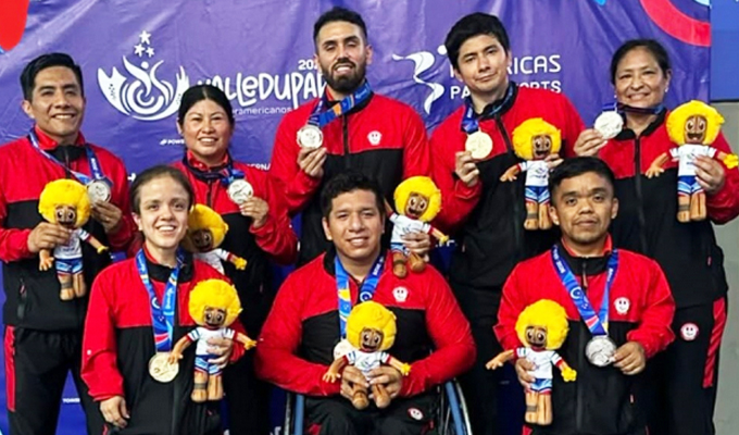 Perú brilla en los Juegos Parasuramericanos Valledupar 2026 y llega a las 38 medallas