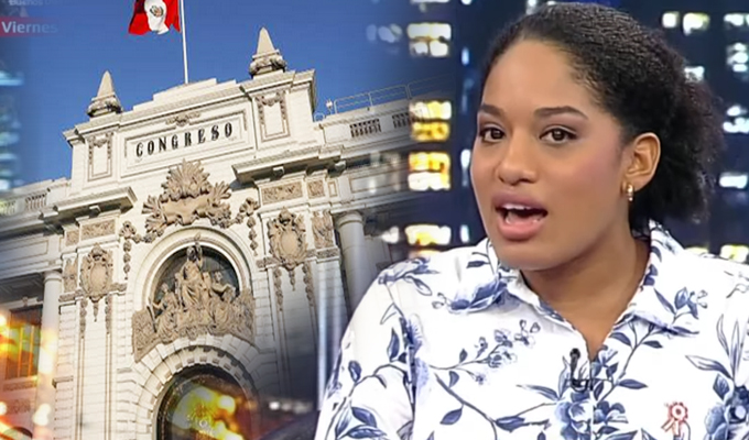 Rosangella Barbarán advierte peligro si Juntos por el Perú preside el Congreso