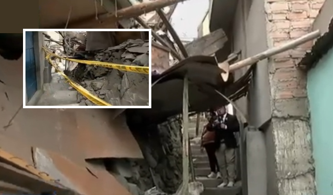La Victoria: derrumbe destruye casa y deja a madre y sus siete hijos en la calle