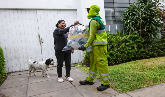 San Isidro recuperó más de 708 toneladas de residuos aprovechables para el reciclaje