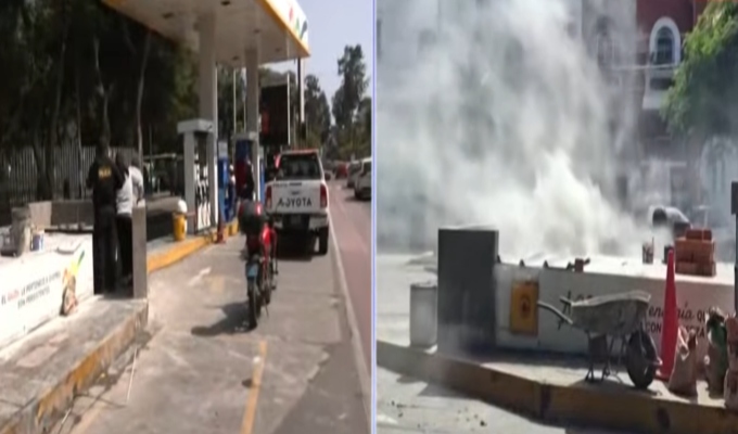 Grifo se incendia en Jesús María y moviliza a varias unidades de bomberos