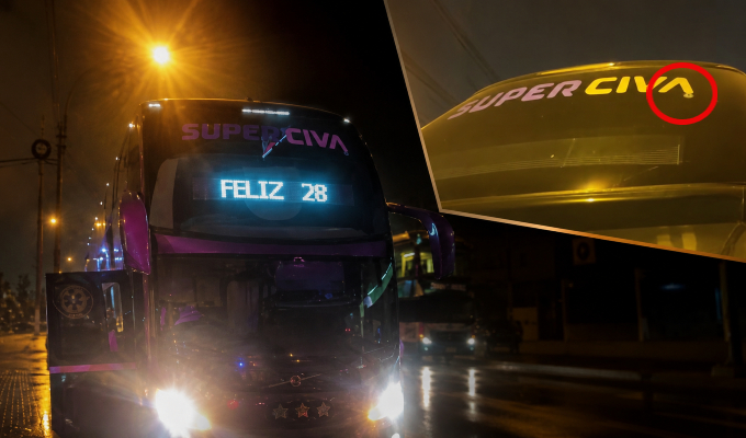 Atacan a balazos bus de Civa en la Panamericana Norte: dos sospechosos fueron capturados