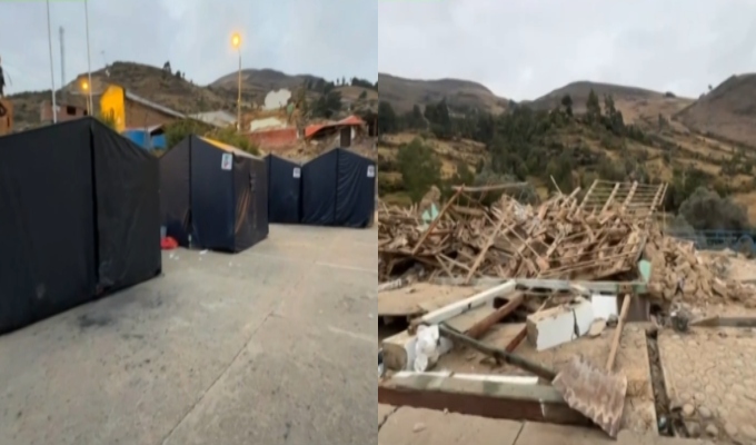 Tras fuerte sismo en Junín: damnificados piden víveres y ayuda del gobierno