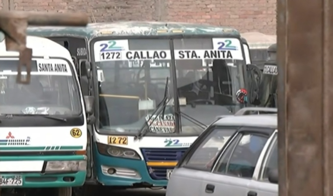 Empresa de transporte Consorcio 22 suspende operaciones tras recibir amenazas extorsivas