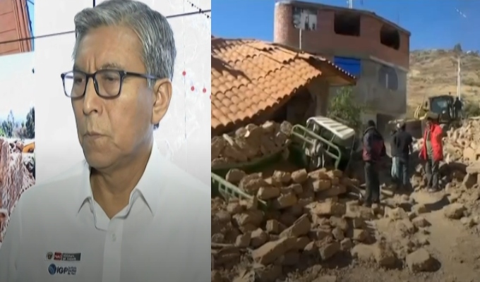 Hernando Tavera, jefe del IGP: "hay que mejorar la calidad de las construcciones"