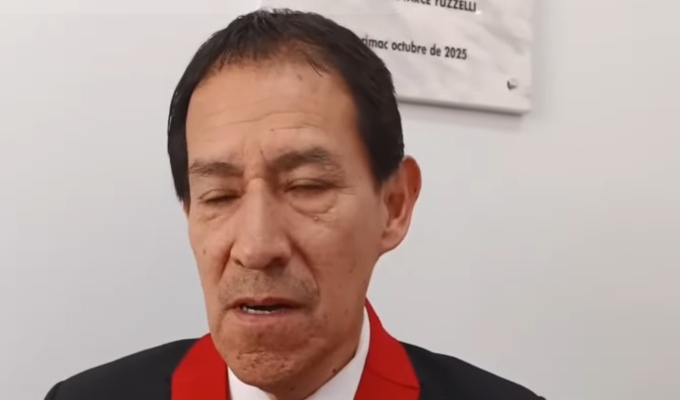 Dictan 18 meses de prisión preventiva contra expresidente de la Corte Superior de Justicia de Apurímac