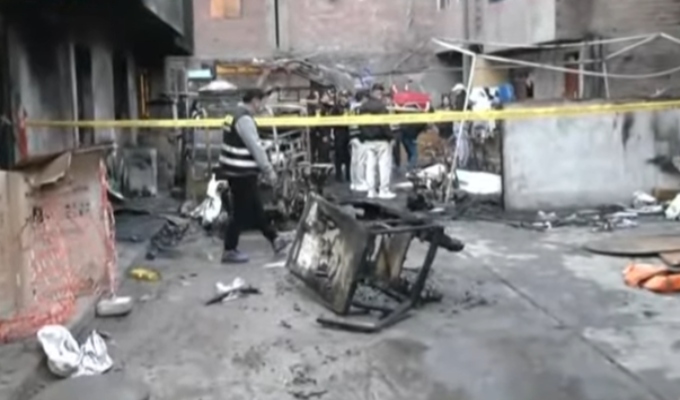Ataques extorsivos habrían provocado feroz incendio en vivienda del Cercado de Lima