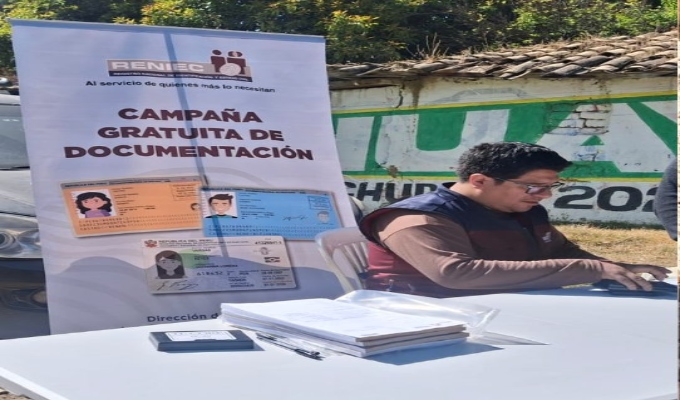 Reniec realizará nueva jornada gratuita de DNI para damnificados por sismo en Junín