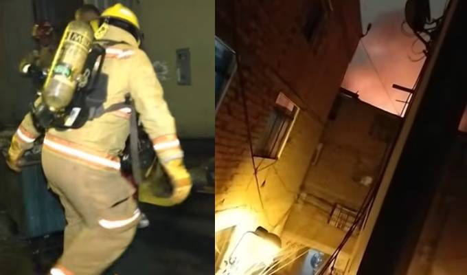 Diez integrantes de una familia mueren en incendio y cuerpos aún no pueden ser reconocidos