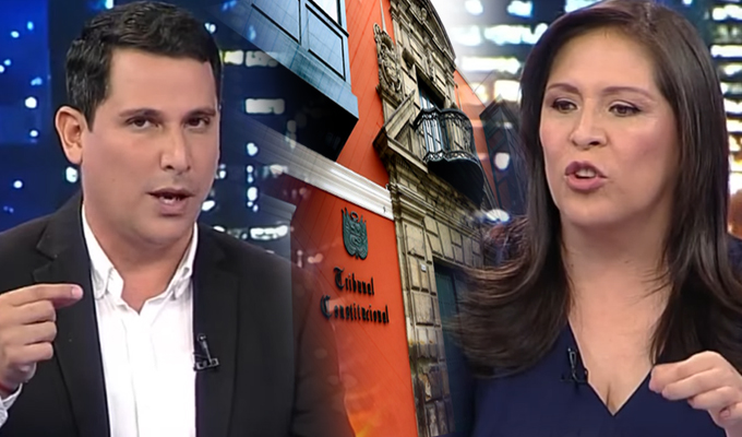 Jenny Vilcatoma y César Combina cuestionan fallo del TC a favor de Vladimir Cerrón