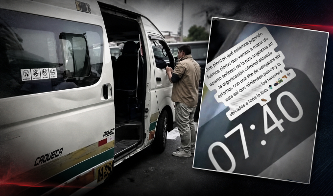 Atacan a balazos una combi y asesinan al conductor: sicarios grabaron el crimen