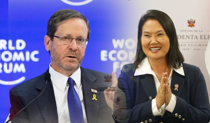 Presidente de Israel felicita a Keiko Fujimori: “Apreciamos al Perú y debemos trabajar juntos”