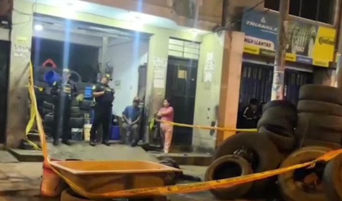 Asesinan a mecánico en la puerta de su trabajo en Villa El Salvador